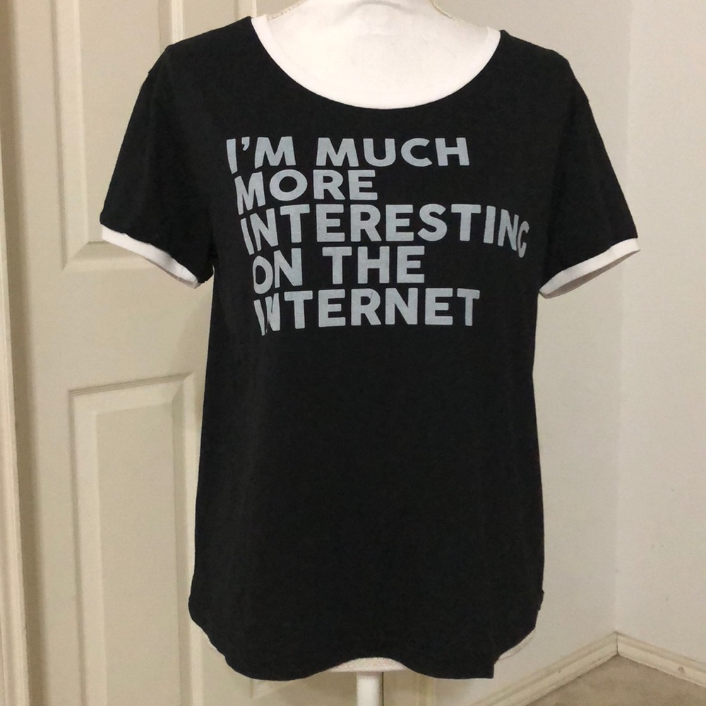 NTD Graphic Crewneck Tee Internet - Picture 2 of 3